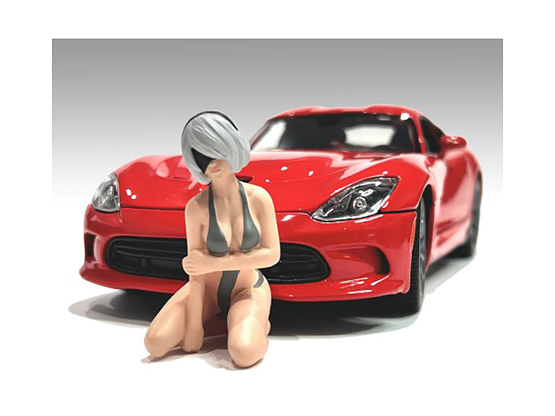 "Cosplay Girls" Figure 5 for 1/18 Scale Models by American Diorama-DiecastModeler.com