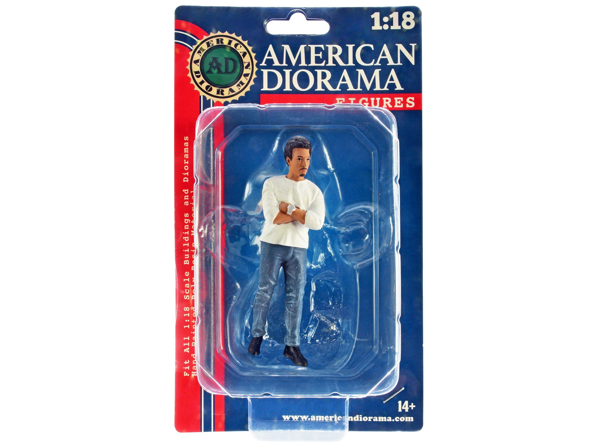 "Car Meet 3" Figure 8 for 1/18 Scale Models by American Diorama-DiecastModeler.com