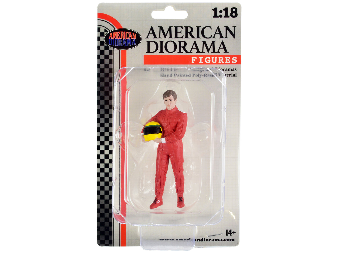 "Racing Legends" 80's Figure A for 1/18 Scale Models by American Diorama-DiecastModeler.com