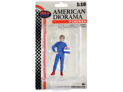 "Racing Legends" 80's Figure B for 1/18 Scale Models by American Diorama-DiecastModeler.com