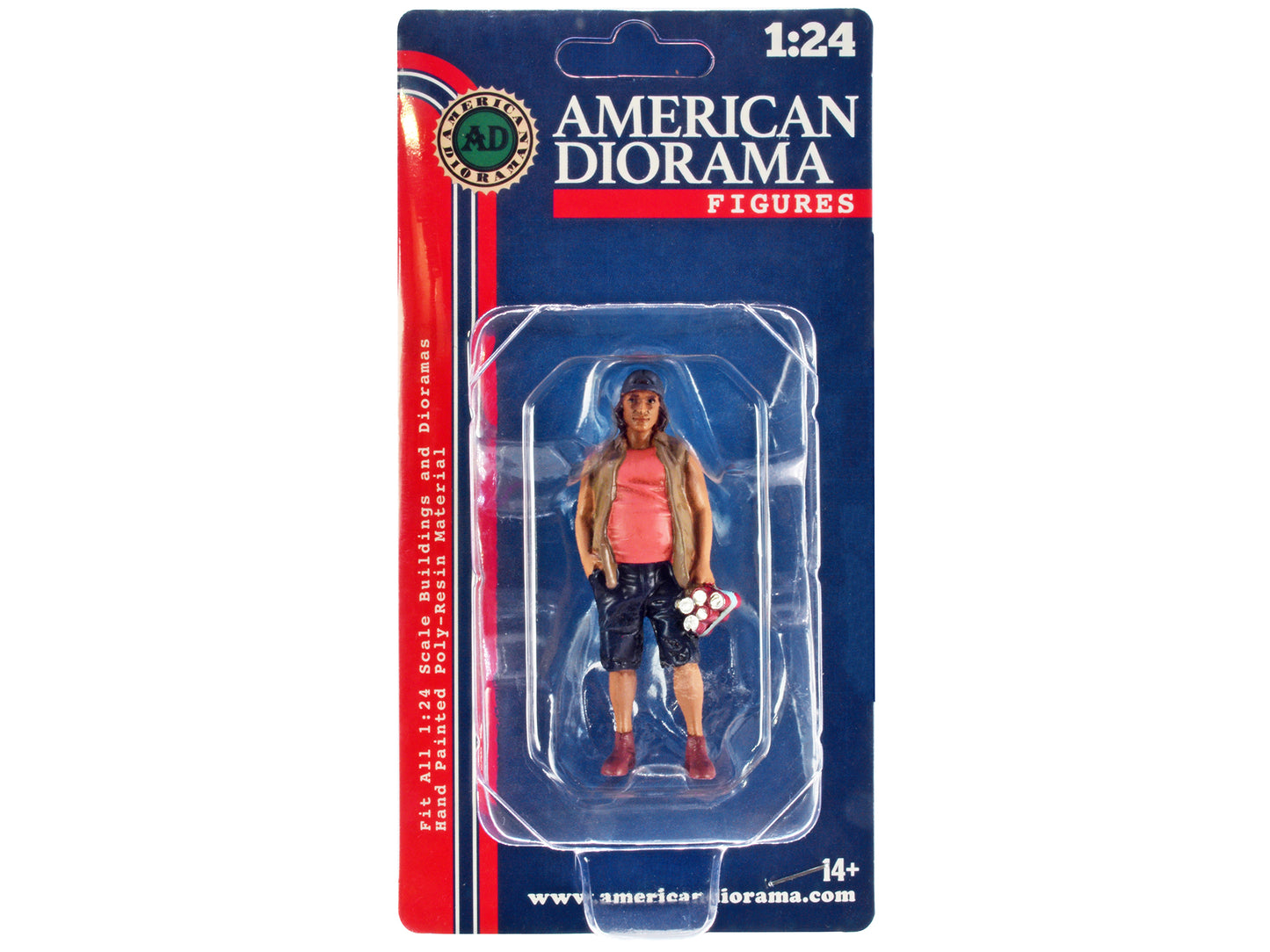 "Campers" Figure 2 for 1/24 Scale Models by American Diorama