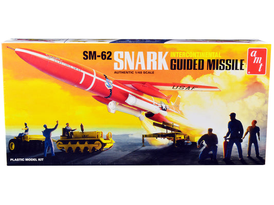 Skill 2 Model Kit Northrop SM-62 Snark Intercontinental Guided Missile 1/48 Scale Model by AMT-DiecastModeler.com