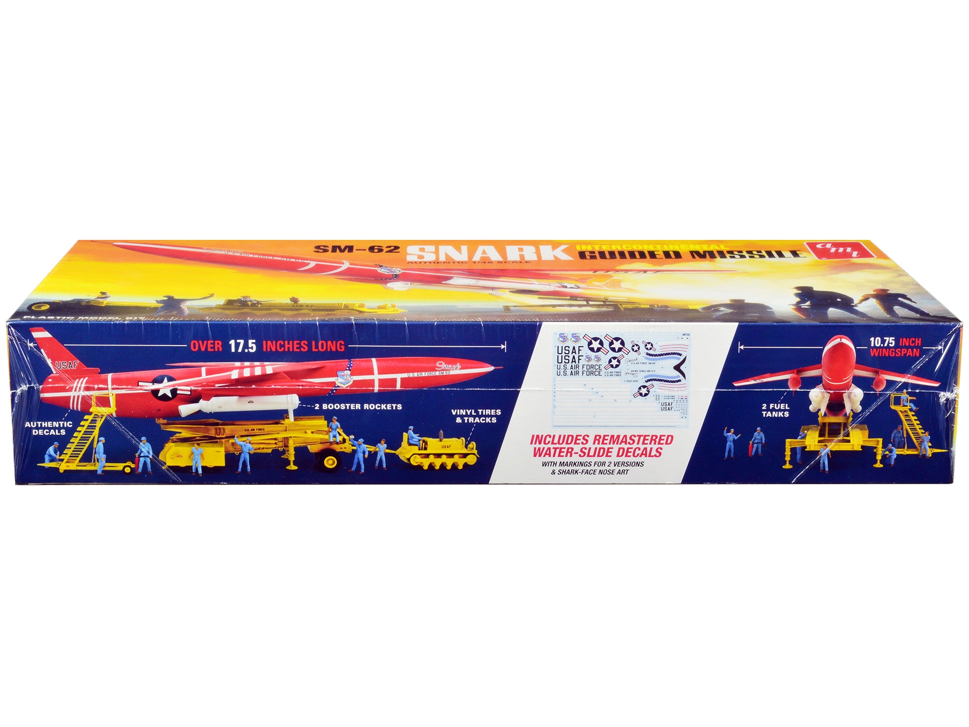 Skill 2 Model Kit Northrop SM-62 Snark Intercontinental Guided Missile 1/48 Scale Model by AMT-DiecastModeler.com