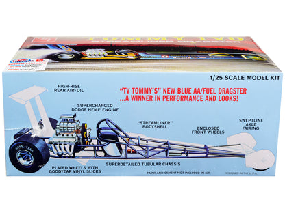 Skill 2 Model Kit Tommy Ivo Streamliner Dragster 1/25 Scale Model by AMT-DiecastModeler.com