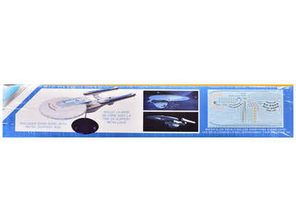 Skill 2 Model Kit U.S.S. Excelsior NX-2000 Space Ship "Star Trek III: The Search for Spock" (1984) Movie 1/1000 Scale Model by AMT-DiecastModeler.com