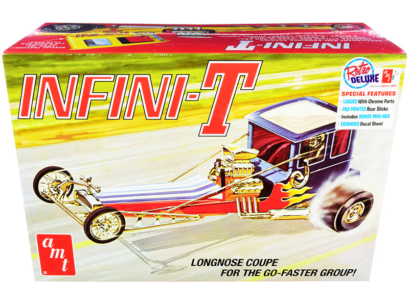 Skill 2 Model Kit Infini-T Custom Dragster 1/25 Scale Model by AMT-DiecastModeler.com