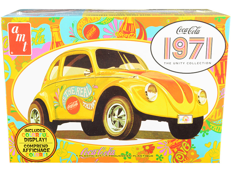 Skill 3 Model Kit Volkswagen Superbug Gasser "Coca-Cola" 1971 The Unity Collection 1/25 Scale Model by AMT-DiecastModeler.com