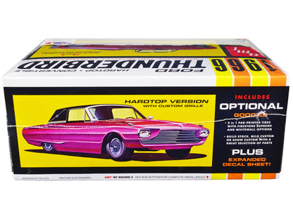 Skill 2 Model Kit 1966 Ford Thunderbird Hardtop/Convertible 3-in-1 Kit 1/25 Scale Model by AMT-DiecastModeler.com