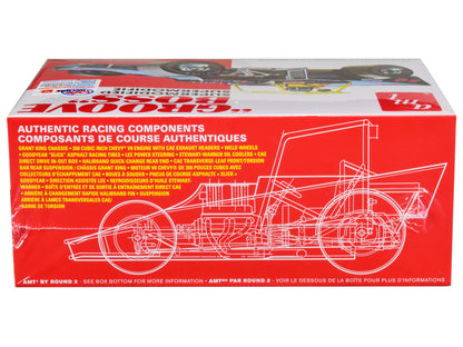 Skill 2 Model Kit "Groove Boss" Supermodified Racer 1/25 Scale Model by AMT-DiecastModeler.com