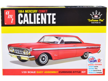 Skill 2 Model Kit 1964 Mercury Comet Caliente "Craftsman Plus" Series 1/25 Scale Model by AMT-DiecastModeler.com
