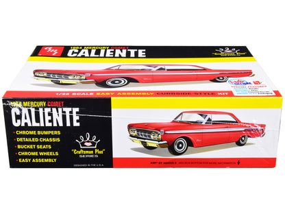 Skill 2 Model Kit 1964 Mercury Comet Caliente "Craftsman Plus" Series 1/25 Scale Model by AMT-DiecastModeler.com