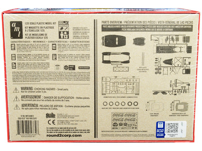 Skill 3 Model Kit 1940 Ford Coupe "Coca-Cola" 1/25 Scale Model by AMT