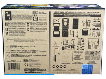 Skill 2 Model Kit 1974 Chevrolet Malibu Stock Car #54 Lennie Pond 1/25 Scale Model by AMT-DiecastModeler.com