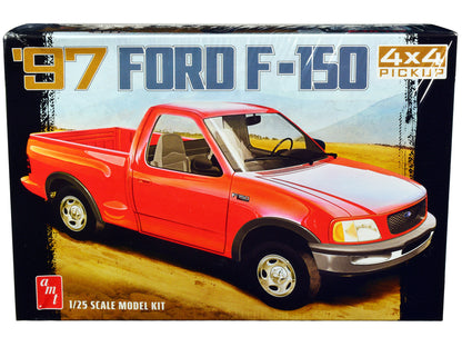 Skill 2 Model Kit 1997 Ford F-150 4X4 Pickup Truck 1/25 Scale Model by AMT-DiecastModeler.com