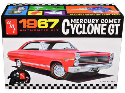 Skill 2 Model Kit 1967 Mercury Comet Cyclone GT 1/25 Scale Model by AMT-DiecastModeler.com
