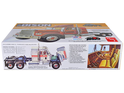 Skill 3 Model Kit Chevrolet Bison Truck Tractor 1/25 Scale Model by AMT-DiecastModeler.com