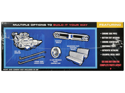 Skill 2 Model Kit 1962 Pontiac Catalina Super Stock 3-in-1 Kit 1/25 Scale Model by AMT-DiecastModeler.com