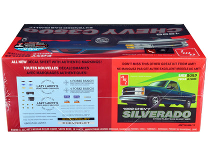 Skill 2 Model Kit 1996 Chevrolet C3500 Extended Cab Dually Pickup Truck "Easy Build" 1/25 Scale Model by AMT