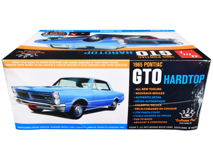 Skill 2 Model Kit 1965 Pontiac GTO Hardtop "Craftsman Plus" Series 1/25 Scale Model by AMT-DiecastModeler.com
