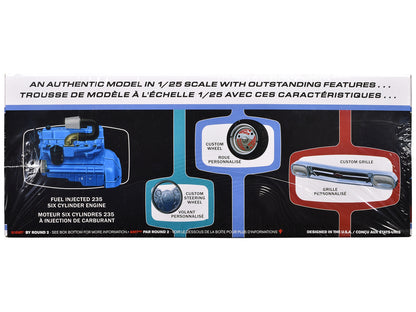 Skill 2 Model Kit 1960 Chevrolet Apache Pickup Truck "Kustom Kruisers" 1/25 Scale Model by AMT-DiecastModeler.com