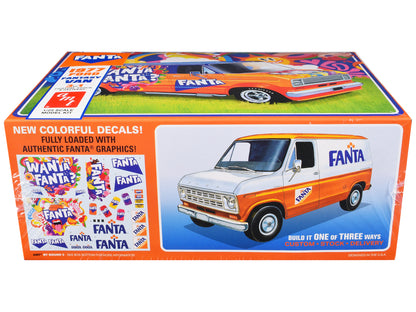 Skill 2 Model Kit 1977 Ford Custom Van "Fanta" 1/25 Scale Model by AMT-DiecastModeler.com
