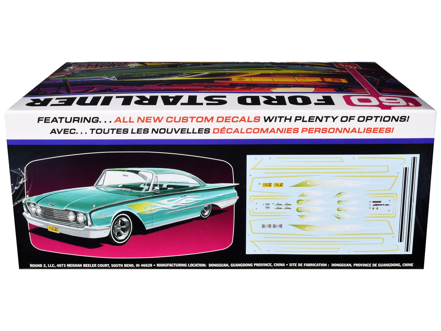 Skill 2 Model Kit 1960 Ford Starliner "Kustom Kruisers" 1/25 Scale Model by AMT-DiecastModeler.com
