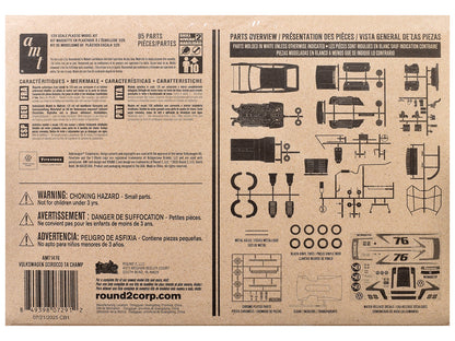 Skill 2 Model Kit Volkswagen Scirocco "T/A Champ" 1/25 Scale Model by AMT