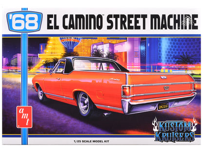 Skill 2 Model Kit 1968 Chevrolet El Camino Street Machine 1/25 Scale Model by AMT-DiecastModeler.com