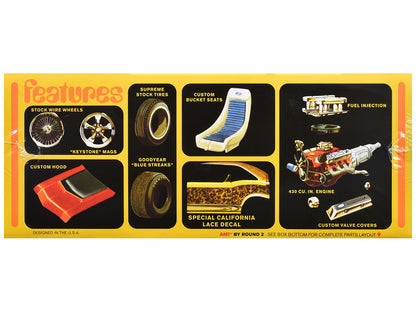 Skill 2 Model Kit 1969 Buick Riviera 1/25 Scale Model by AMT-DiecastModeler.com