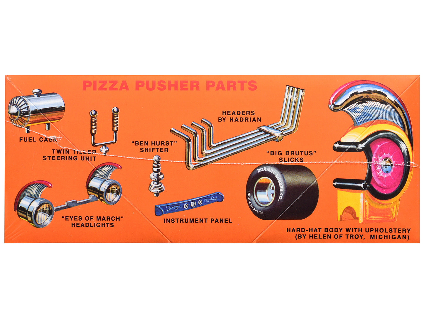 Skill 2 Model Kit "Lil' Roamin'" Chariot Show Rod 1/25 Scale Model by AMT