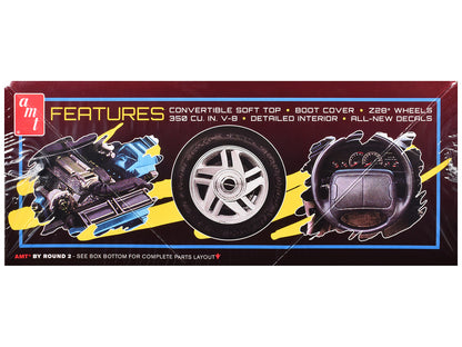 Skill 2 Model Kit 1996 Chevrolet Camaro Z28 Convertible 1/25 Scale Model by AMT-DiecastModeler.com
