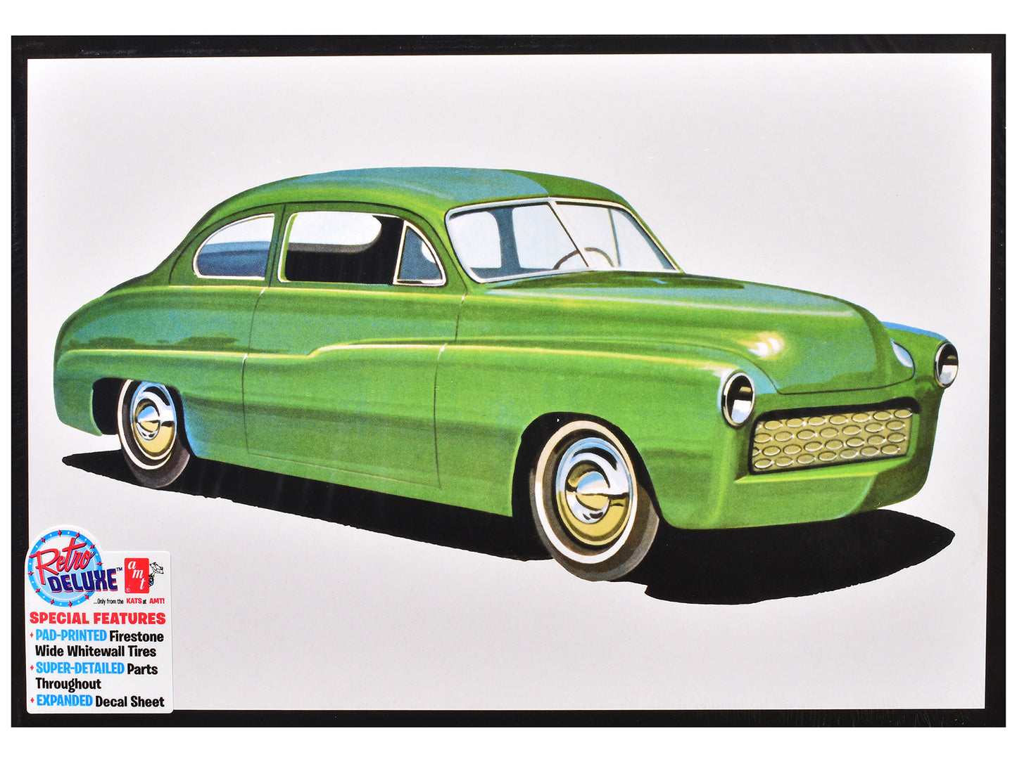 Skill 2 Model Kit 1949 Mercury Club Coupe 1/25 Scale Model by AMT-DiecastModeler.com