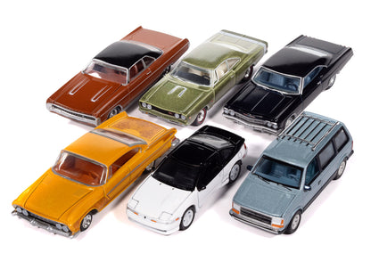 Auto World Premium 2025 Release 2 Set A of 6 pieces 1/64 Diecast Model Cars by Auto World-DiecastModeler.com