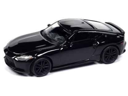 2023 Nissan Z Black Diamond "Import Legends" Series 1/64 Diecast Model Car by Auto World-DiecastModeler.com