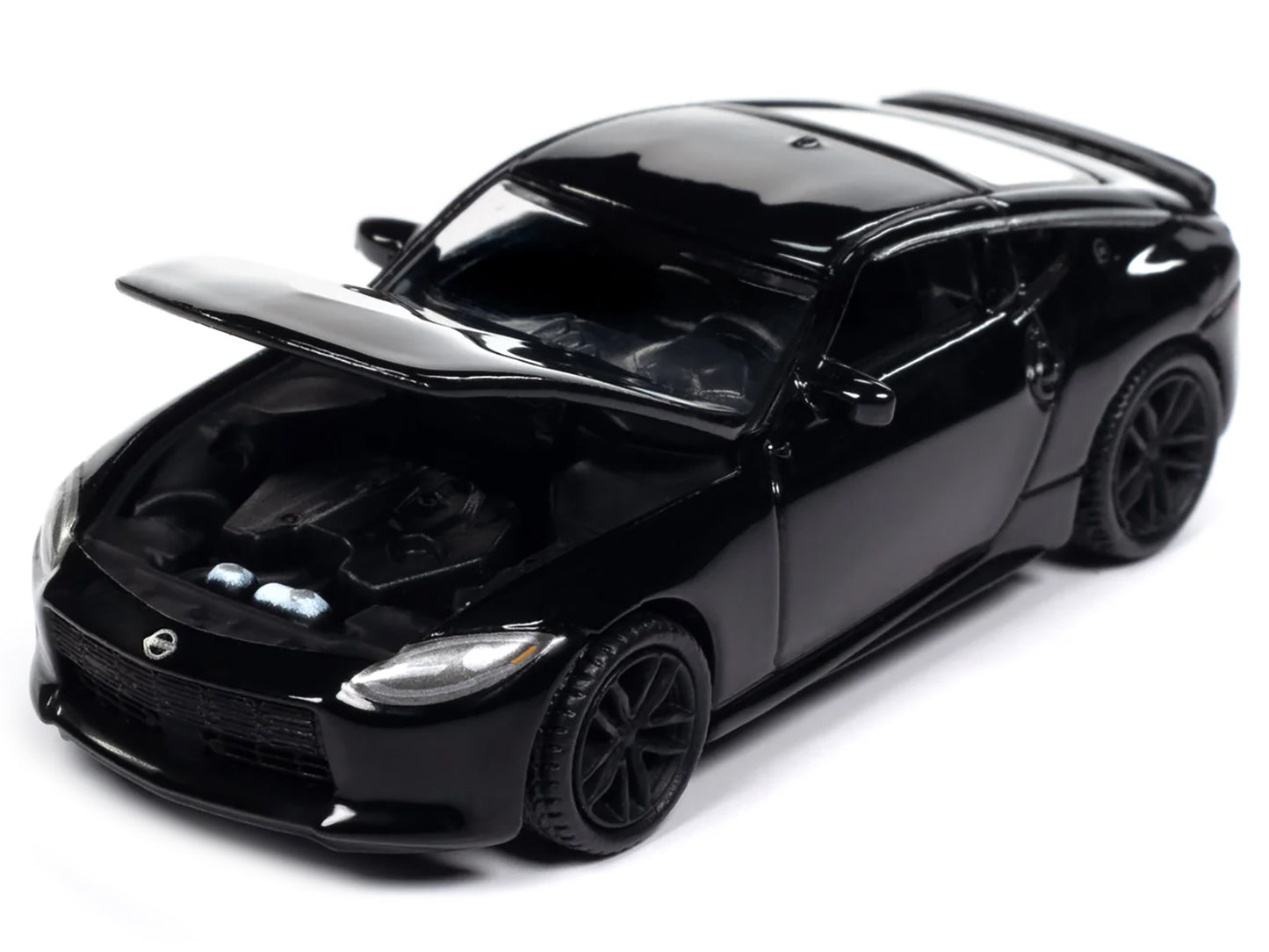 2023 Nissan Z Black Diamond "Import Legends" Series 1/64 Diecast Model Car by Auto World-DiecastModeler.com