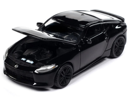2023 Nissan Z Black Diamond "Import Legends" Series 1/64 Diecast Model Car by Auto World-DiecastModeler.com