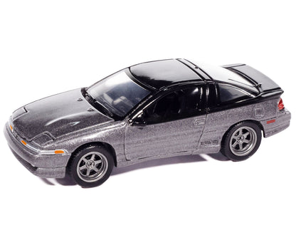 1991 Eagle Talon TSi Medium Quartz Metallic with Black Top "Modern Muscle" Series 1/64 Diecast Model Car by Auto World