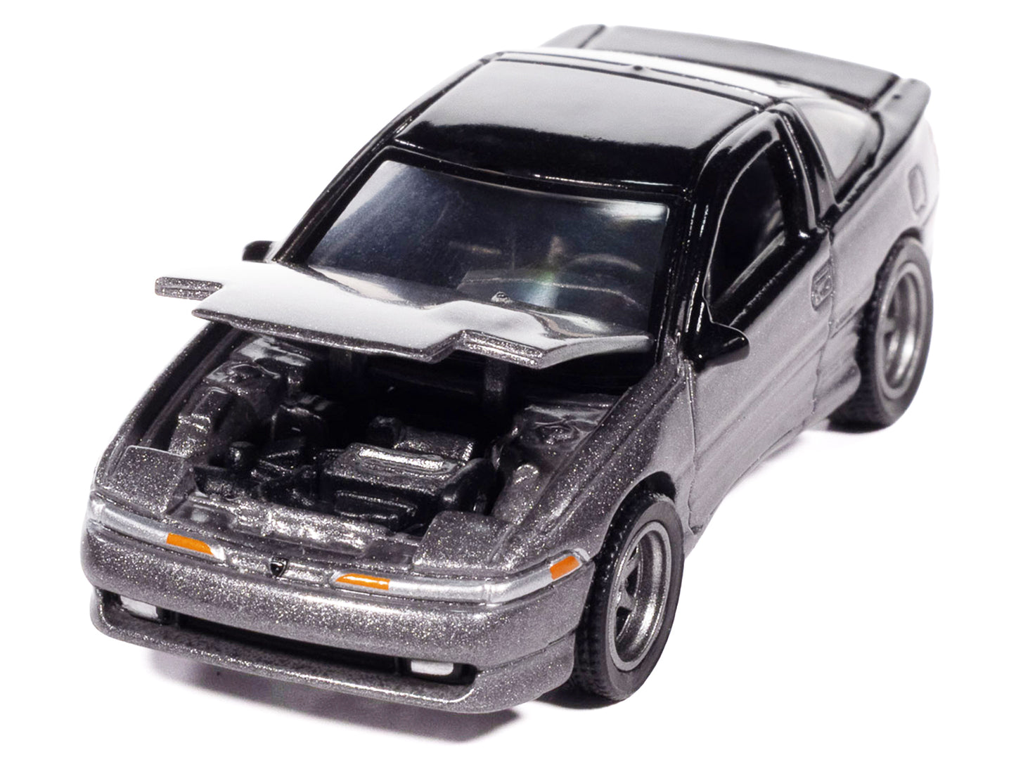1991 Eagle Talon TSi Medium Quartz Metallic with Black Top "Modern Muscle" Series 1/64 Diecast Model Car by Auto World-DiecastModeler.com