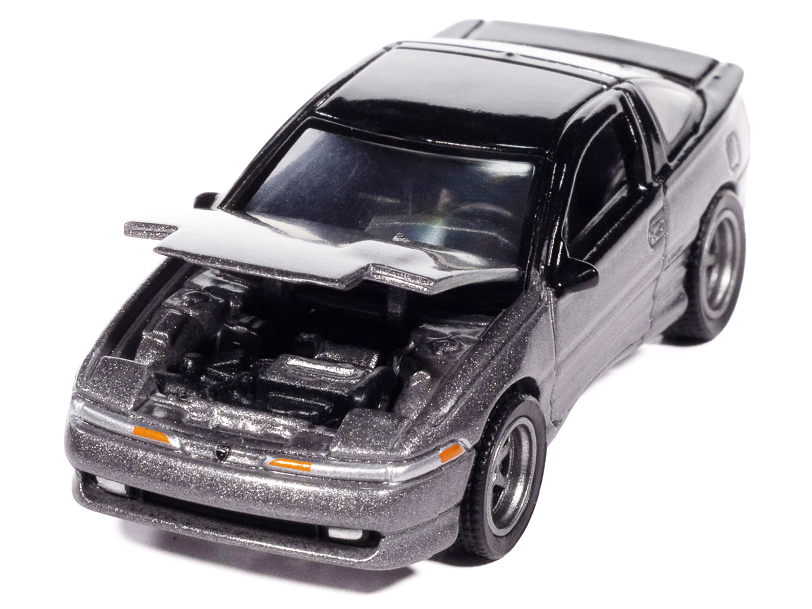 1991 Eagle Talon TSi Medium Quartz Metallic with Black Top "Modern Muscle" Series 1/64 Diecast Model Car by Auto World-DiecastModeler.com