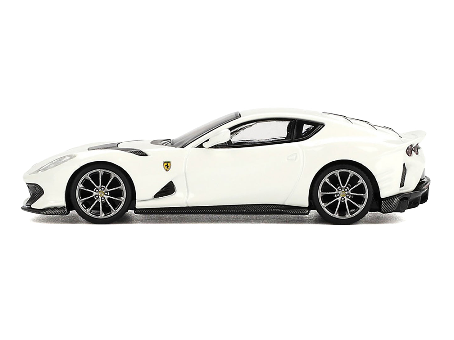Ferrari 812 Competizione Bianco Avus White 1/64 Diecast Model Car by BBR