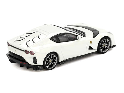 Ferrari 812 Competizione Bianco Avus White 1/64 Diecast Model Car by BBR