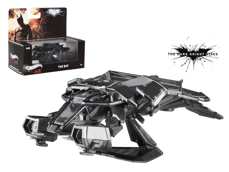 The Bat Plane Batman "The Dark Knight Rises" (2012) Movie "Elite One" Series 1/50 Diecast Model by Hot Wheels-DiecastModeler.com