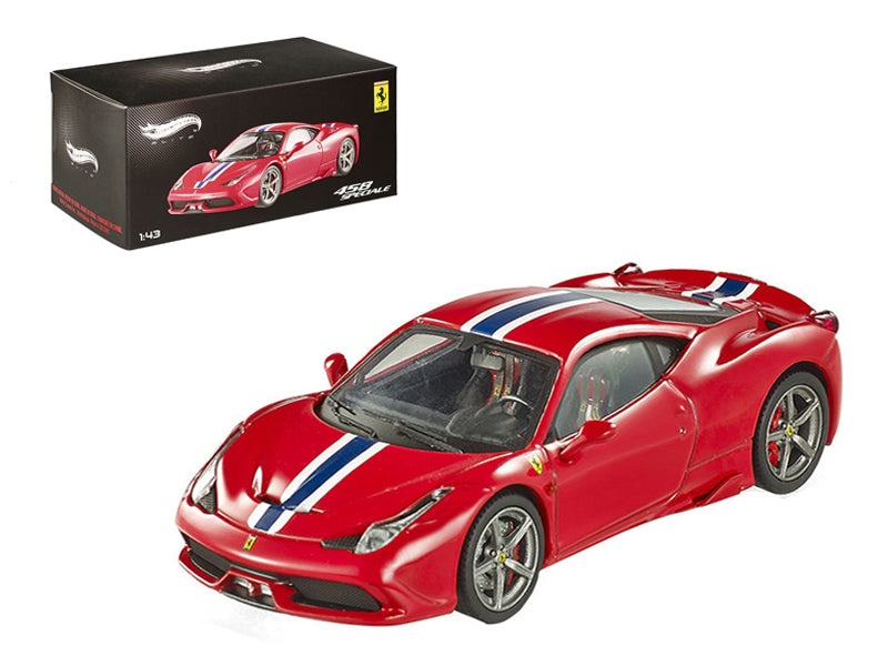 Ferrari 458 Italia Speciale Elite Edition 1/43 Diecast Car Model by Hot Wheels-DiecastModeler.com