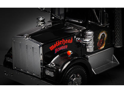 "Motorhead Bomber" Transport Truck Black 1/50 Diecast Model by Corgi-DiecastModeler.com