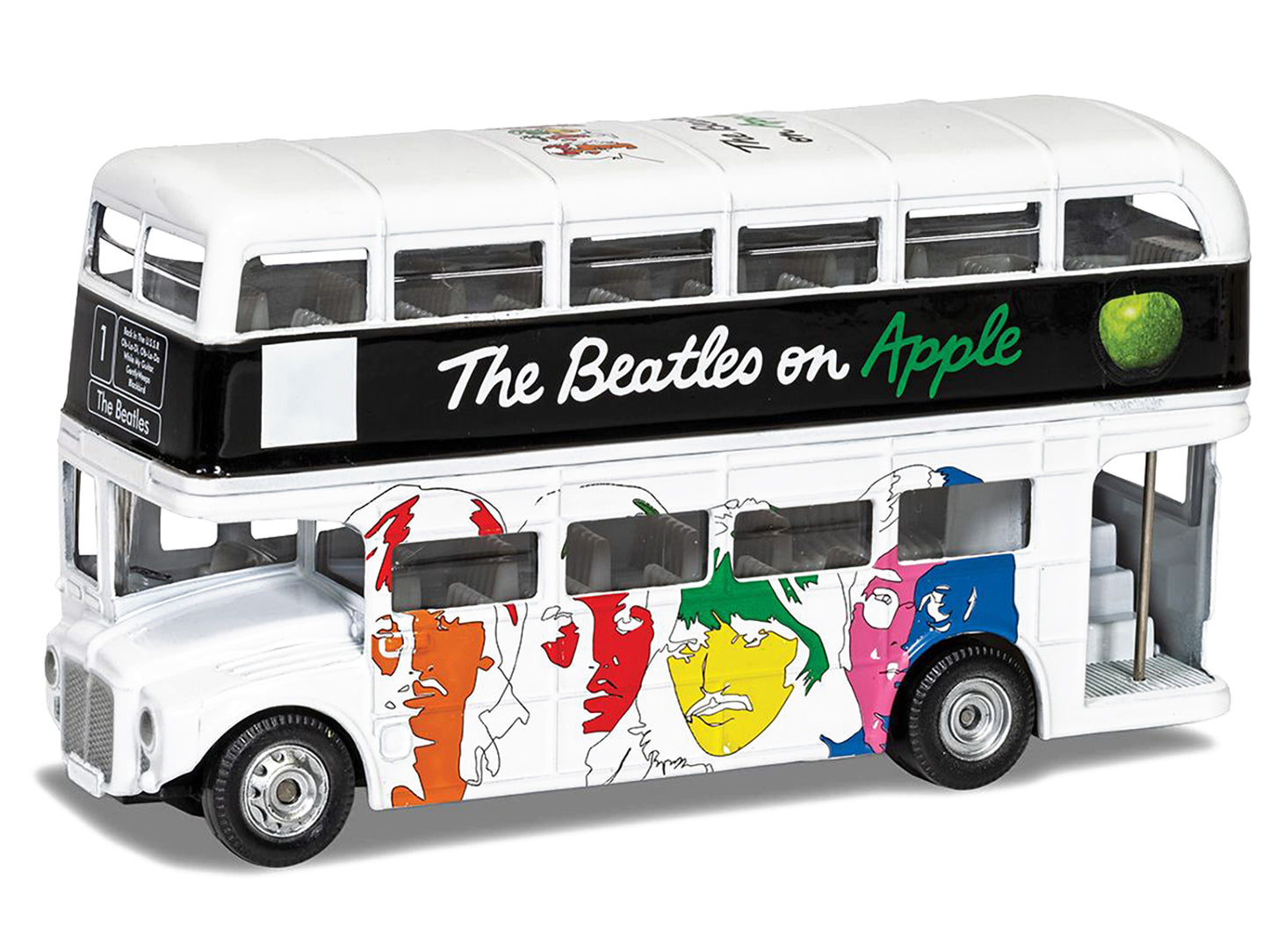 The Beatles London Double Decker Bus "The White Album" White Diecast Model Car by Corgi