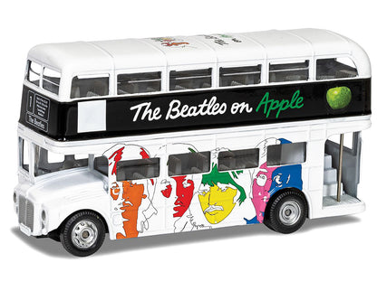 The Beatles London Double Decker Bus "The White Album" White Diecast Model Car by Corgi