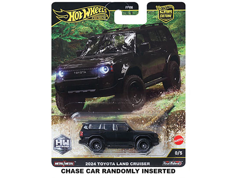 "HW Off Road" 5 piece Set "Car Culture" 2024 Series H Diecast Model Cars by Hot Wheels-DiecastModeler.com