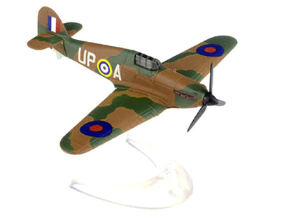 Hawker Hurricane Fighter Aircraft "RAF" "Showcase" Series Diecast Model by Corgi-DiecastModeler.com
