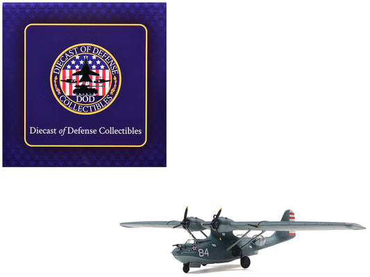 Consolidated PBY-5A Catalina Aircraft "United States Navy" 1/144 Diecast Model by Diecast of Defense-DiecastModeler.com