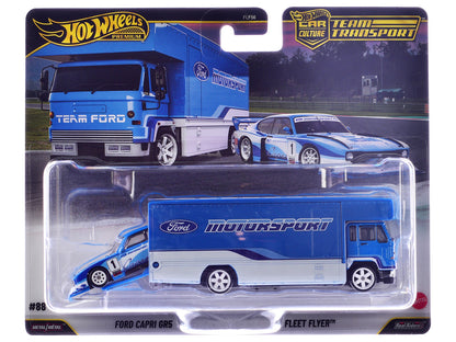 "Team Transport" 3 piece Set J 2025 "Car Culture" Series Diecast Model Cars by Hot Wheels